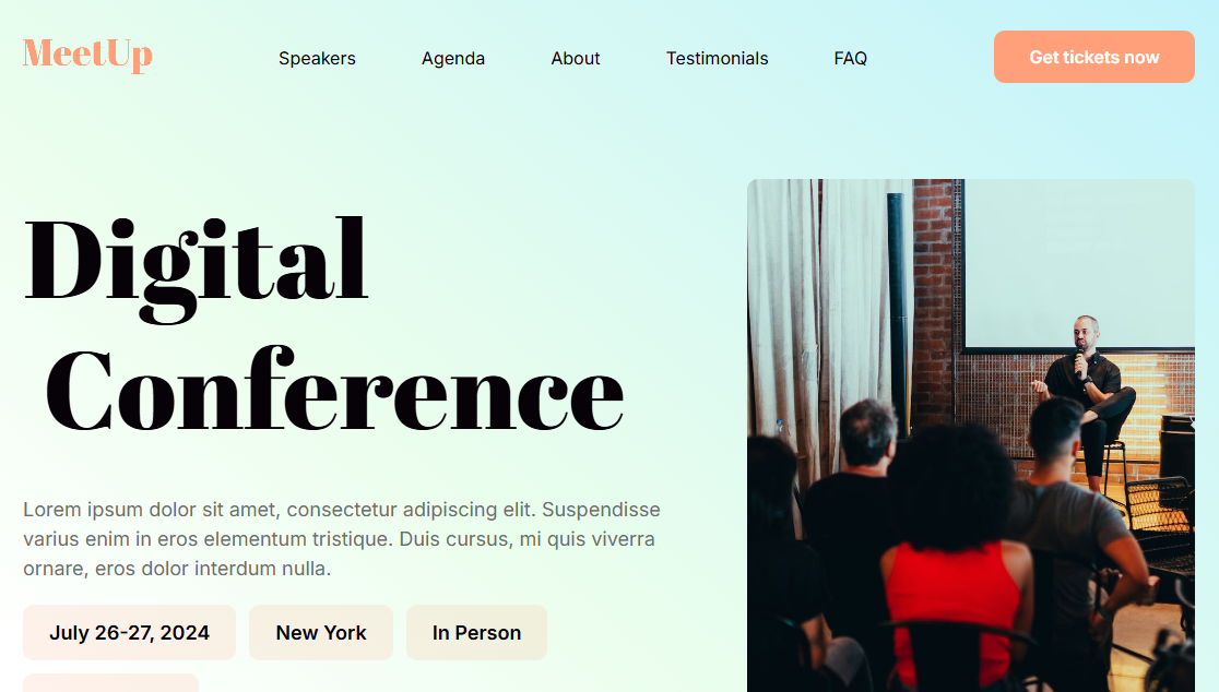 Website builder example 2